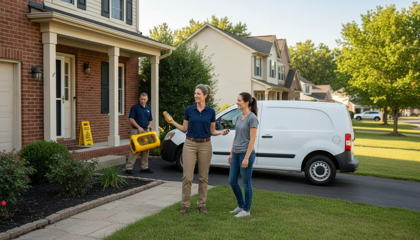 Water restoration image for Mold Remediation in Crownsville, MD